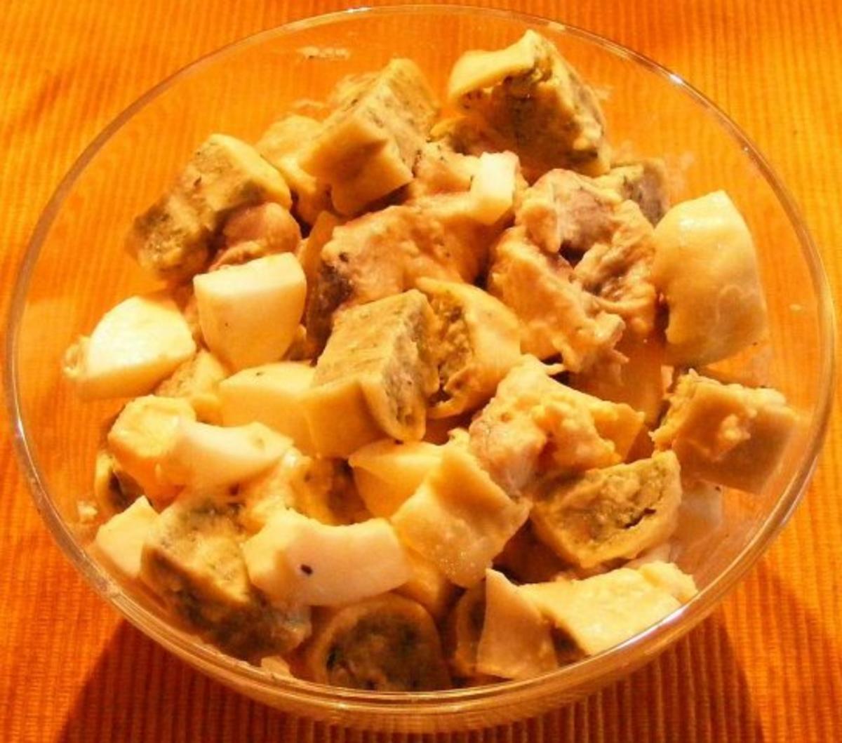 Bilder für Maultaschen-Hering-Eier-Salat - Rezept