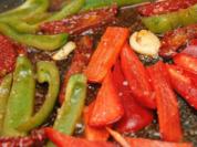 Rezept: Antipasti 3 - Paprika und getrocknete Tomaten Antipasti 3 - Paprika und getrocknete Tomaten - Rezept
