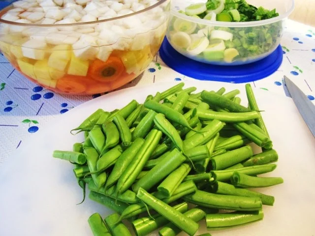 Gemüsesuppe mit Huhn und Lamm ... - Rezept - Bild Nr. 4