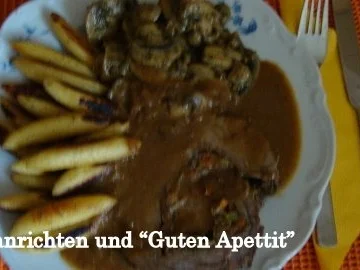 Rezept: Zwiebel-Apfel Rollbraten Bild Nr. 2 Zwiebel-Apfel Rollbraten - Rezept - Bild Nr. 2