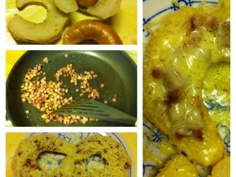 Rezept: Hörnchen Reste Verwertung Hörnchen Reste Verwertung - Rezept