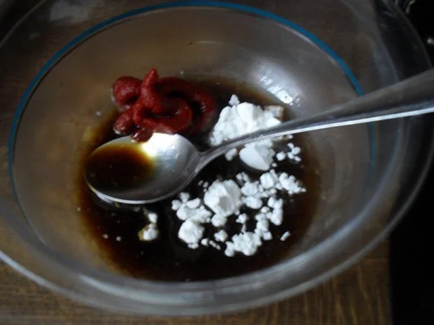 Rezept: Schweinefilet süß-sauer mit Eiernudeln Bild Nr. 6 Schweinefilet süß-sauer mit Eiernudeln - Rezept - Bild Nr. 6