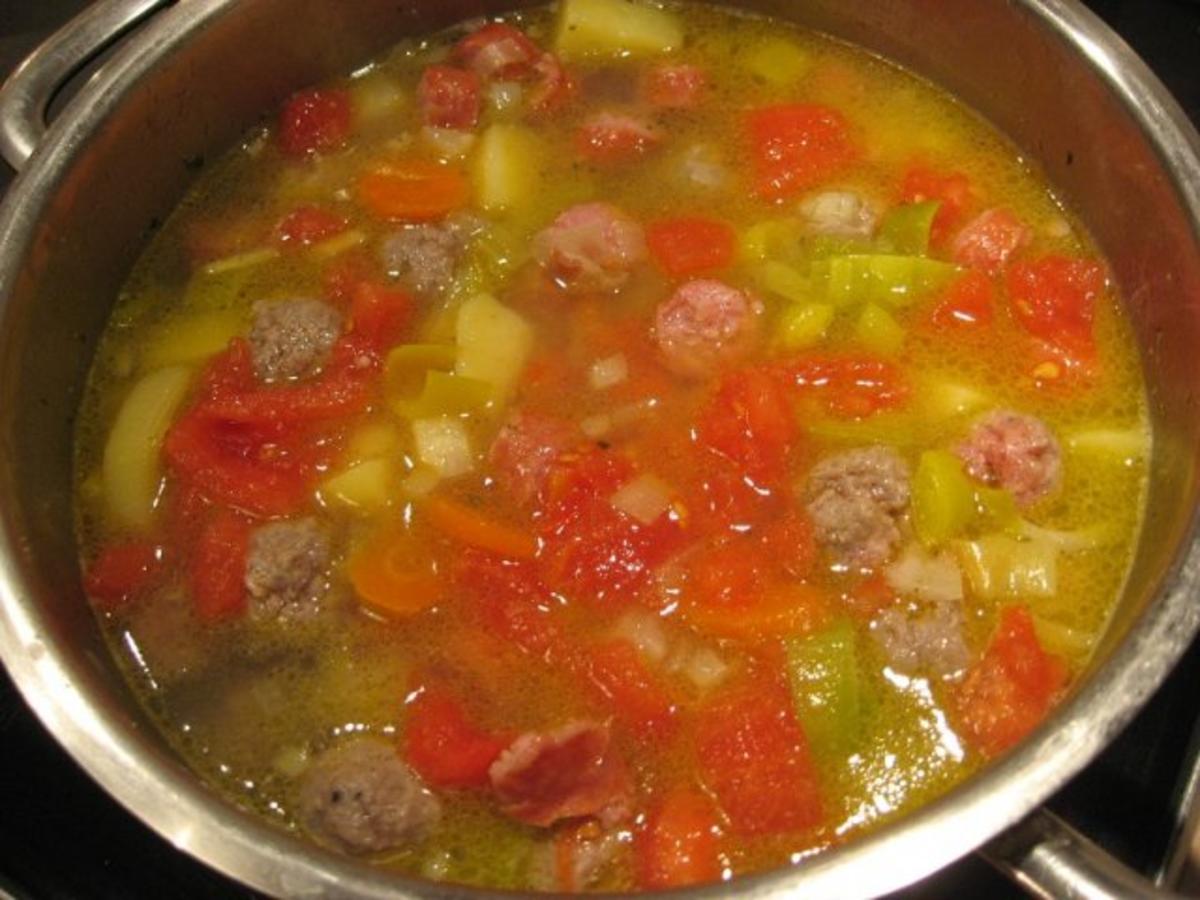 Kartoffel-Gemüse-Suppe - Rezept - Bild Nr. 2