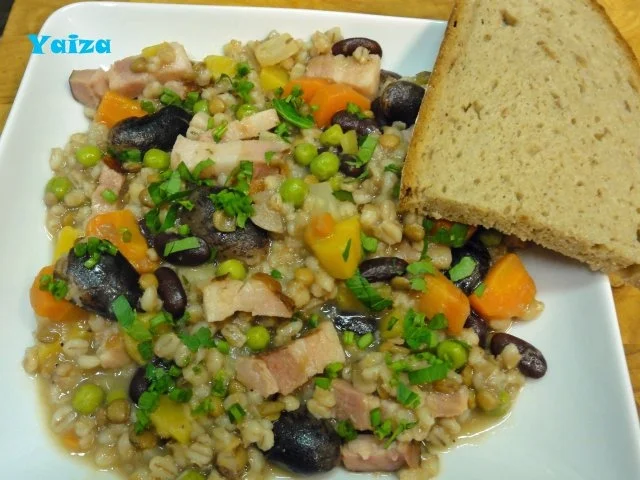 Rezept: Ritschert Bild Nr. 5 Ritschert - Rezept - Bild Nr. 5