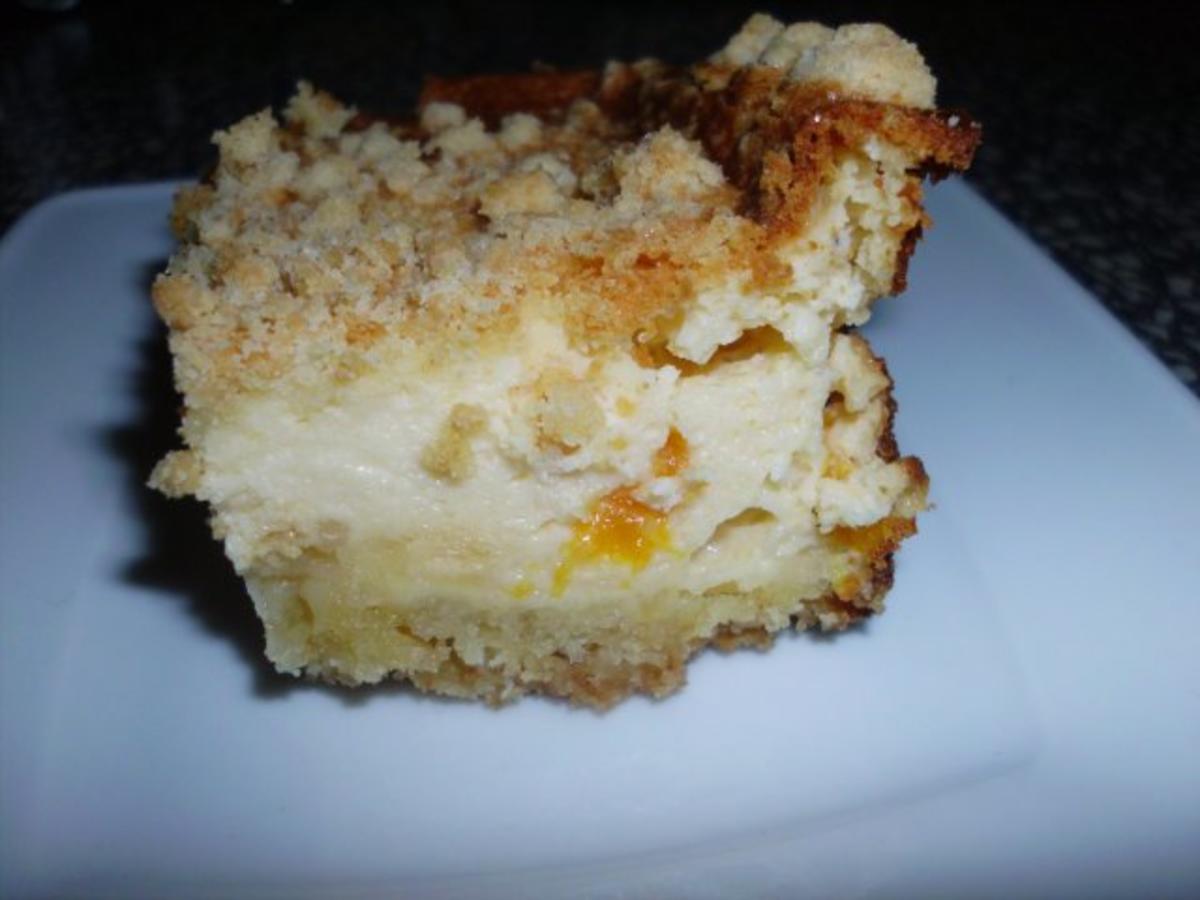 Quark-Streuselkuchen mit Rosinen - Rezept