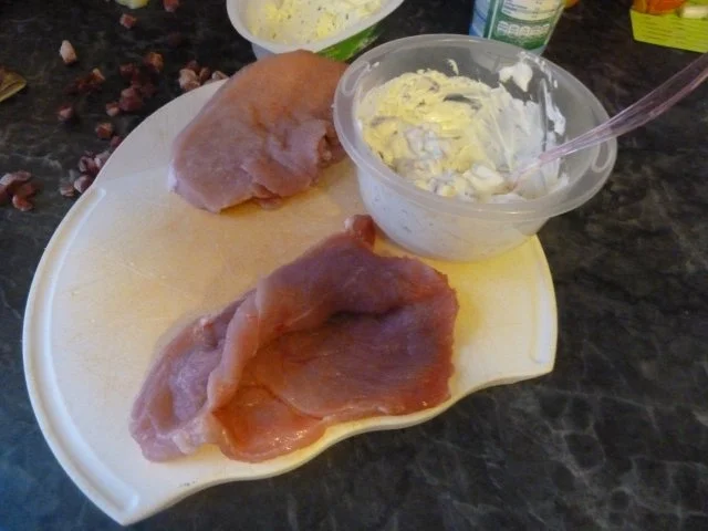 gefüllte Schnitzel - Rezept