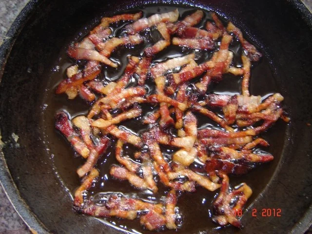 Salat : Krautsalat mit Speck - Rezept - Bild Nr. 4