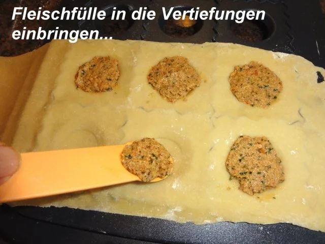 Nudeln:  FÜLLUNG  für RAVIOLI - Rezept - Bild Nr. 8