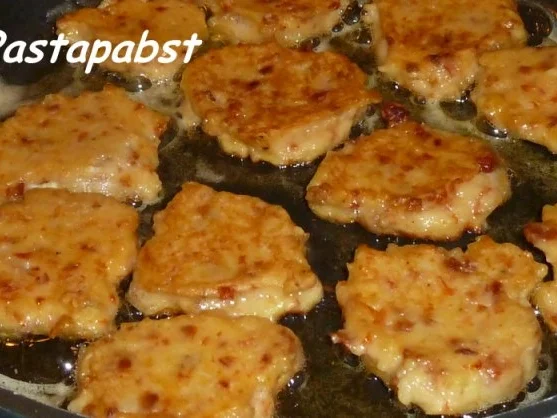 Rezept: Filet Saltimbocca mit Kartoffelplätzchen Bild Nr. 5 Filet Saltimbocca mit Kartoffelplätzchen - Rezept - Bild Nr. 5