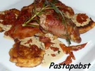 Rezept: Filet Saltimbocca mit Kartoffelplätzchen Filet Saltimbocca mit Kartoffelplätzchen - Rezept