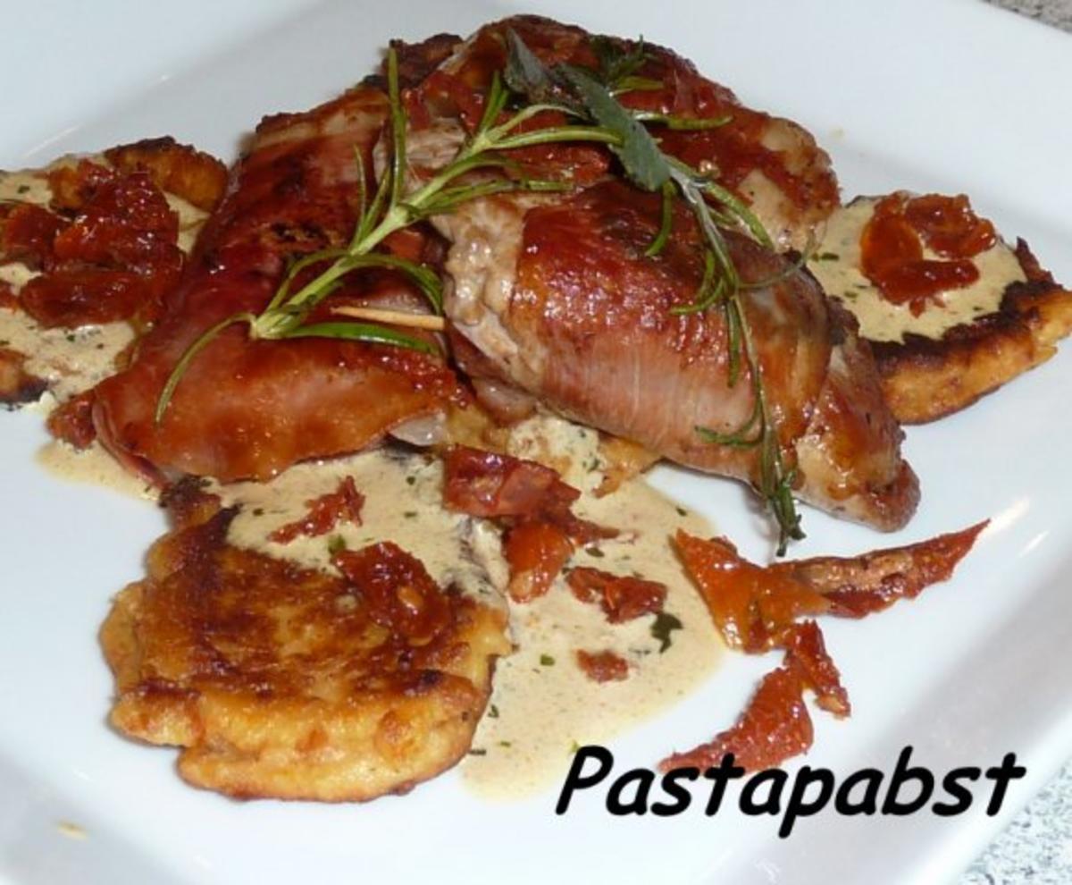 Filet Saltimbocca mit Kartoffelplätzchen - Rezept Eingereicht von
Pastapabst