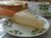 Vanillekäsekuchen mit Eischneehaube - Rezept