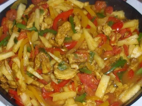 Fruchtige Hähnchenstreifen mit Basmatireis - Rezept - Bild Nr. 9