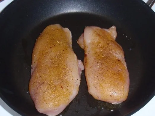 Hähnchenbrust auf Gemüse-Nudeln - Rezept - Bild Nr. 3