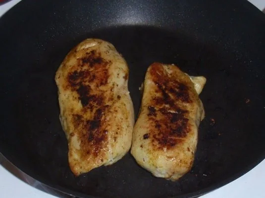 Hähnchenbrust auf Gemüse-Nudeln - Rezept - Bild Nr. 4