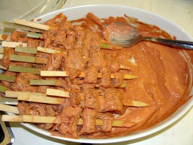 Rezept: Tandoori - Satè-Spieße Bild Nr. 2 Tandoori - Satè-Spieße - Rezept - Bild Nr. 2