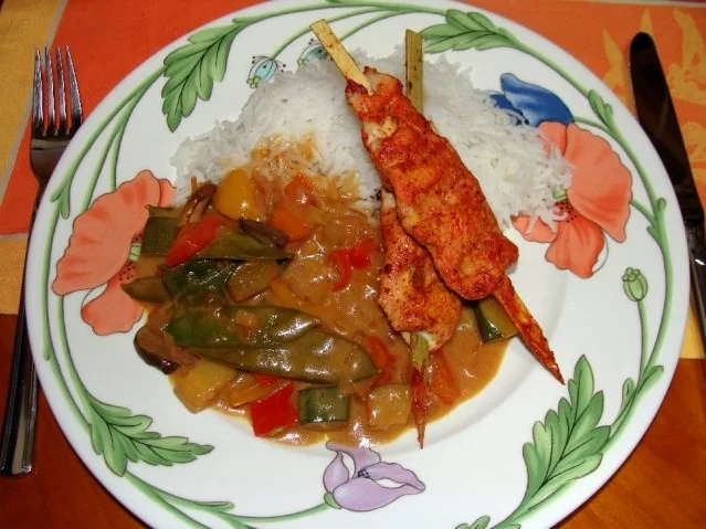 Rezept: Tandoori - Satè-Spieße Bild Nr. 8 Tandoori - Satè-Spieße - Rezept - Bild Nr. 8