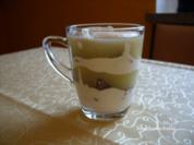 Dessert: Quark-Apfelmus-Dessert - Rezept