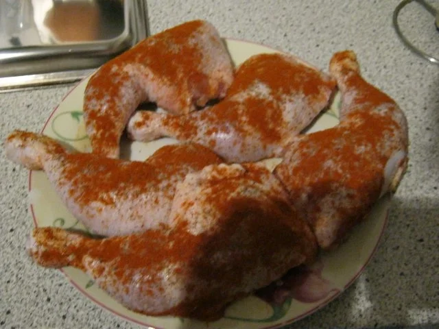 geräucherte Hähnchenkeulen - Rezept - Bild Nr. 3