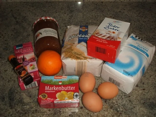 Plätzchen: Orangenplätzchen - Rezept - Bild Nr. 2