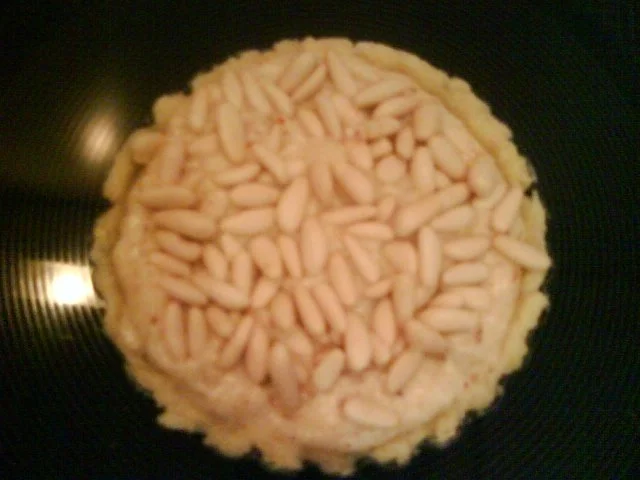 Tarte aux pignons et à la frangipane   Tarte mit Pinienkerne auf Mandelcreme - Rezept - Bild Nr. 5