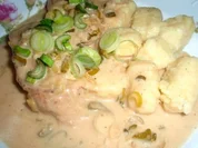 Rezept: Fleisch: Schweinsfilet mit Apfel-Senf-Sauce Fleisch: Schweinsfilet mit Apfel-Senf-Sauce - Rezept