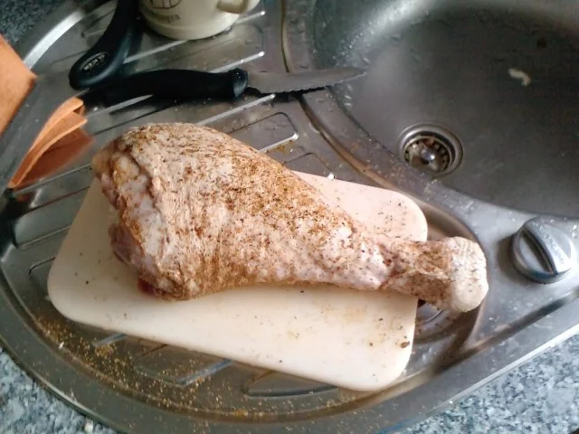 Fast Coole Putenkeule - Rezept - Bild Nr. 3