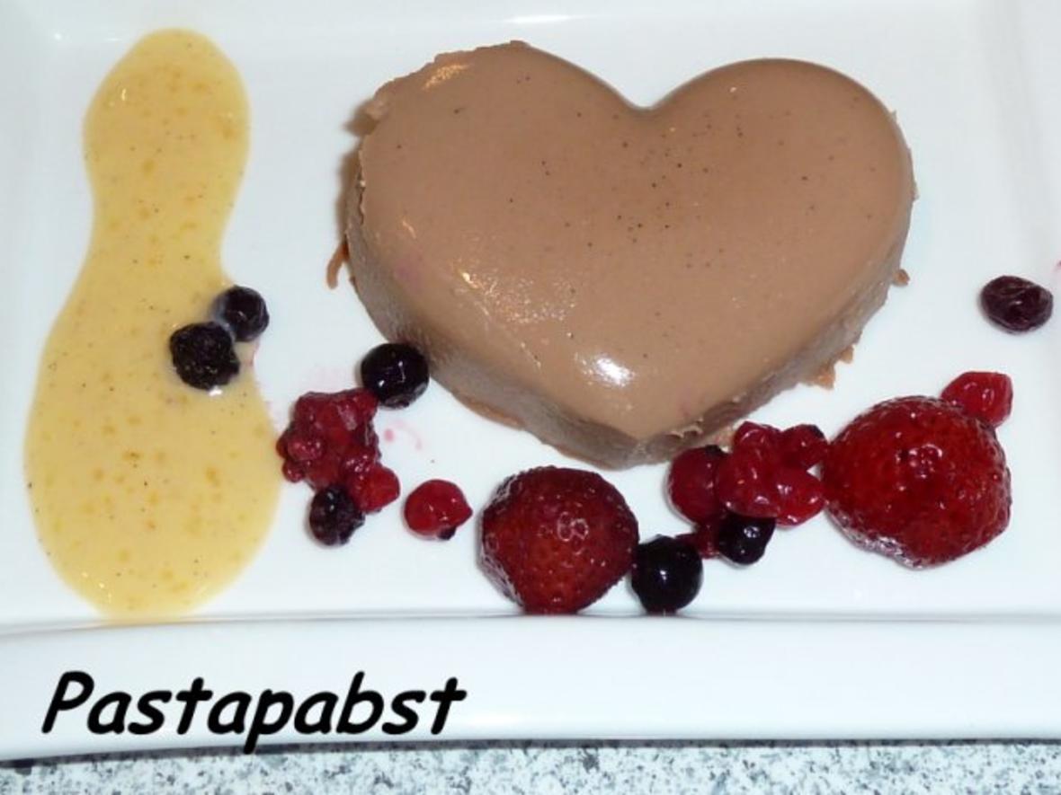 Schoko Panna Cotta - einfach - von Pastapabst Schoko Panna Cotta - einfach - von Pastapabst
