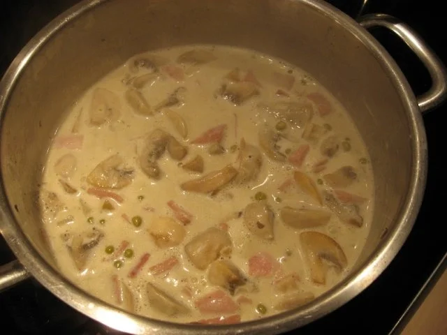 Grüne Tagliatelle in Sahnekäsesoße - Rezept - Bild Nr. 3