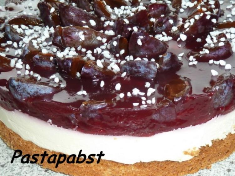 Mascarpone Pflaumen Torte - Rezept mit Bild - kochbar.de