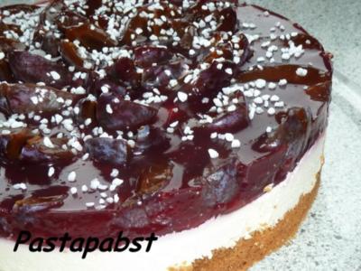 Mascarpone Pflaumen Torte - Rezept