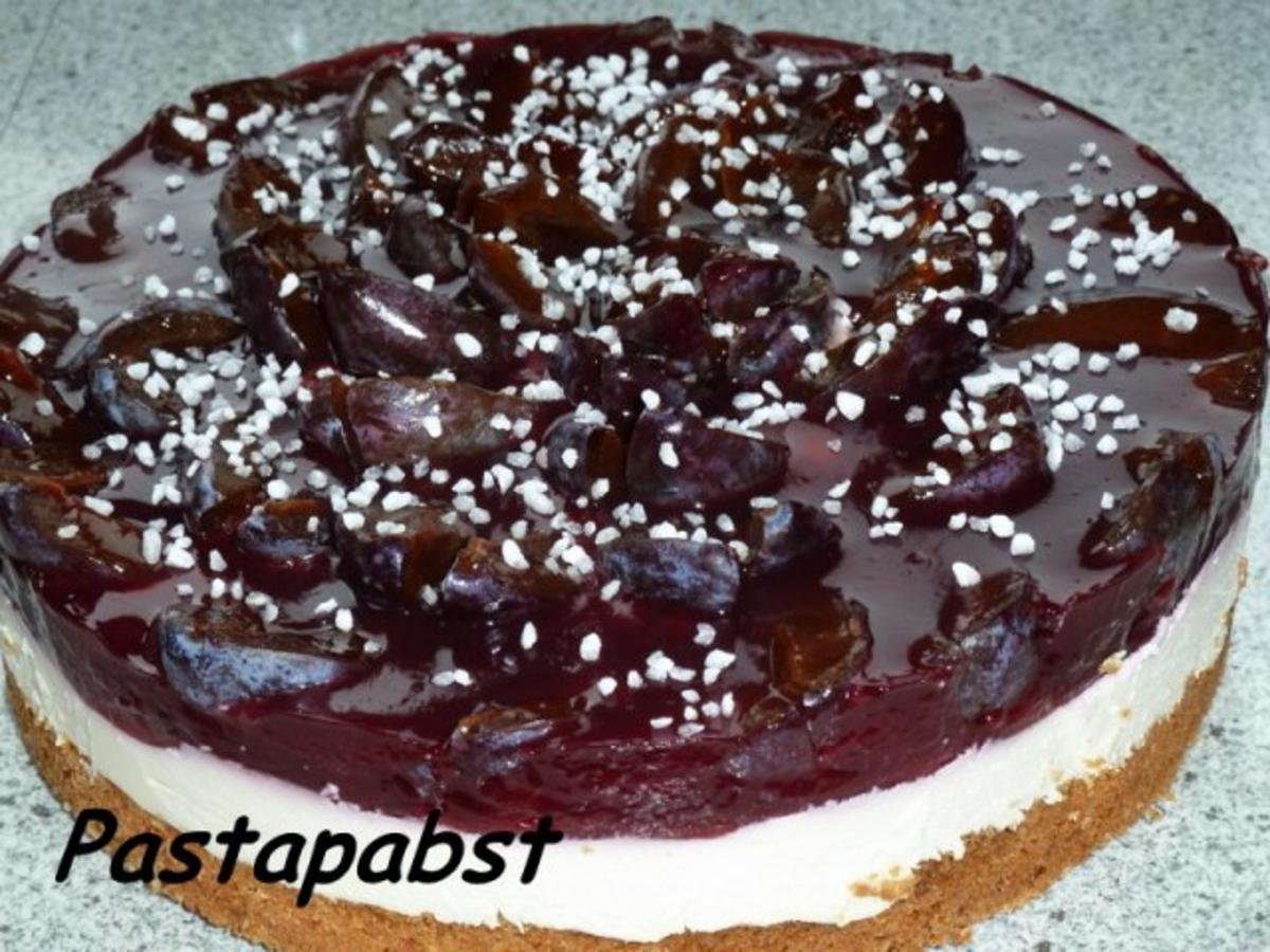 Mascarpone Pflaumen Torte - Rezept mit Bild - kochbar.de