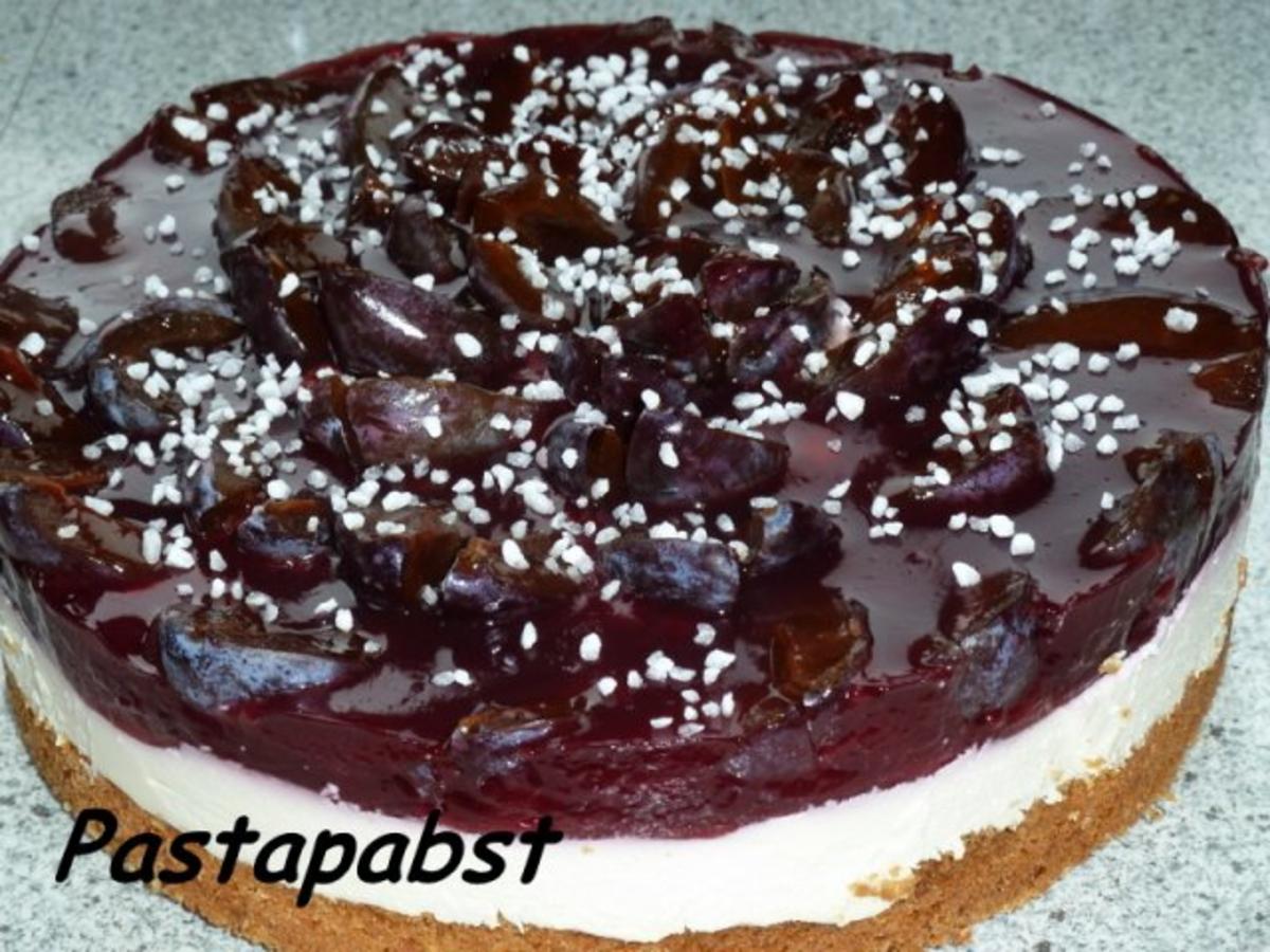 Mascarpone Pflaumen Torte - Rezept - Bild Nr. 5