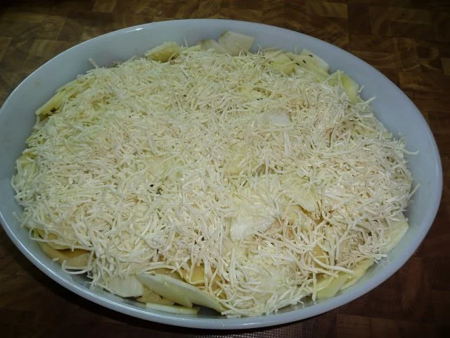 Kammkotelett , Kartoffel - Gratin - Rezept - Bild Nr. 5