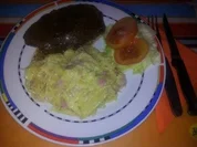 Röstlisticks mit Käse, Schinken und Zwiebeln ! - Rezept