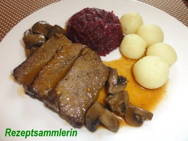 Rezept: Fleisch: TAFELSPITZ geschmort Fleisch: TAFELSPITZ geschmort - Rezept