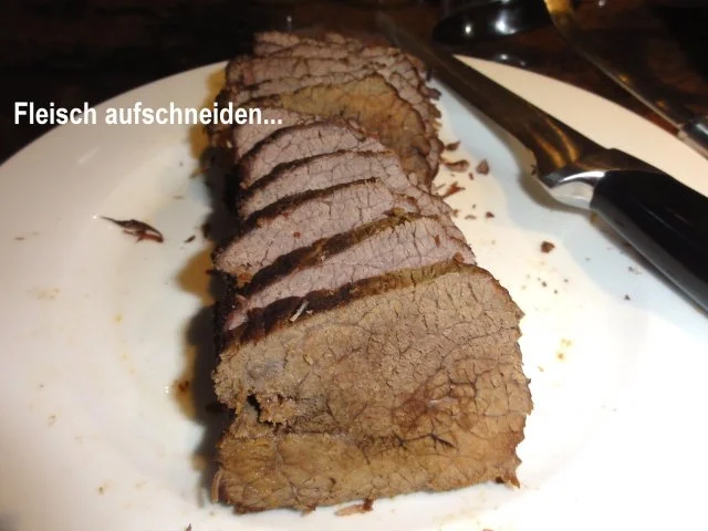 Rezept: Fleisch: TAFELSPITZ geschmort Bild Nr. 9 Fleisch: TAFELSPITZ geschmort - Rezept - Bild Nr. 9