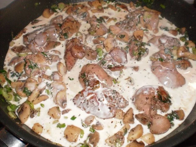 Champignon-Leber-Pfanne - Rezept - Bild Nr. 7