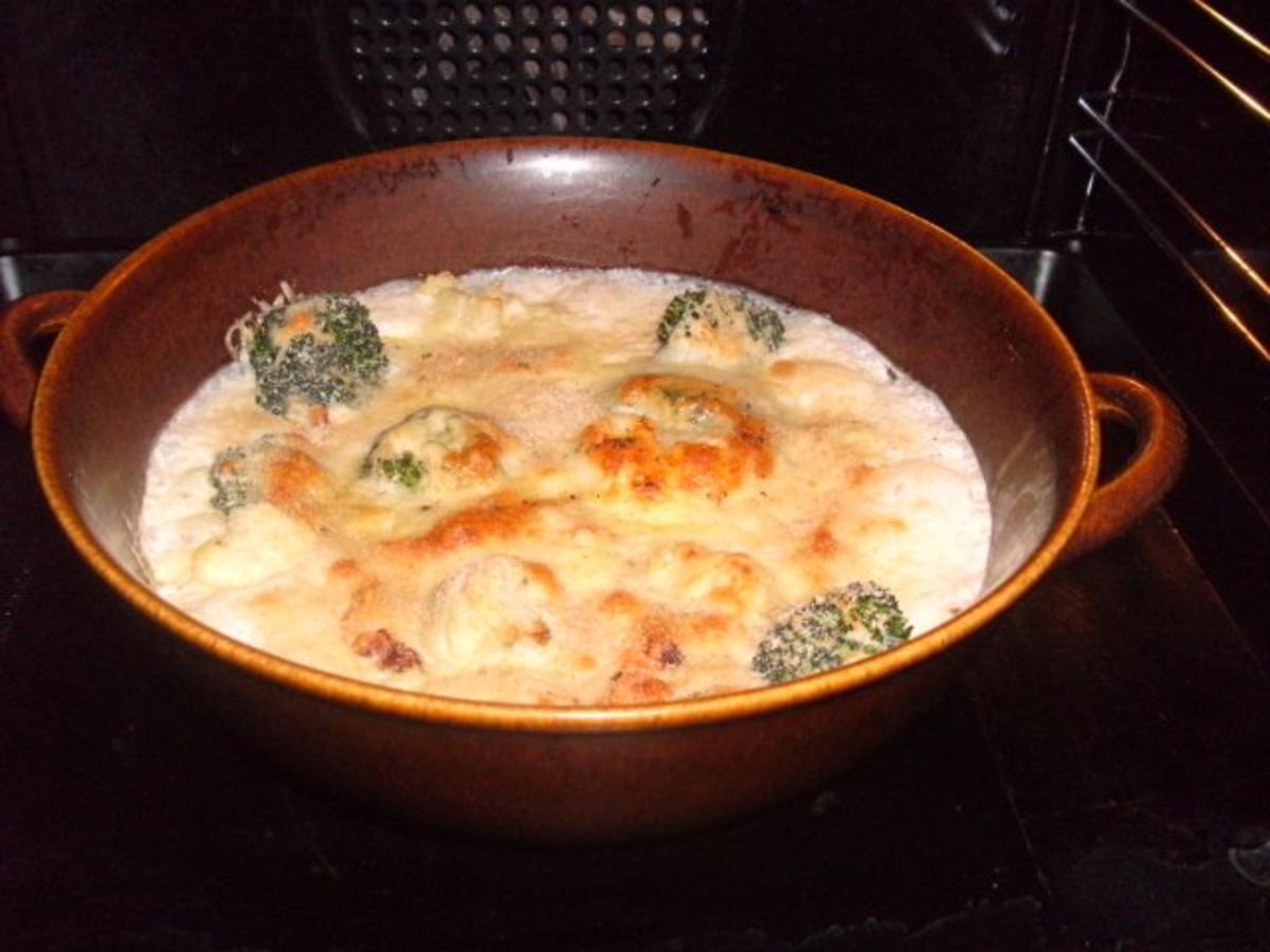 Chou-Fleur-Gratin mit Chips - Rezept von bougetgarni