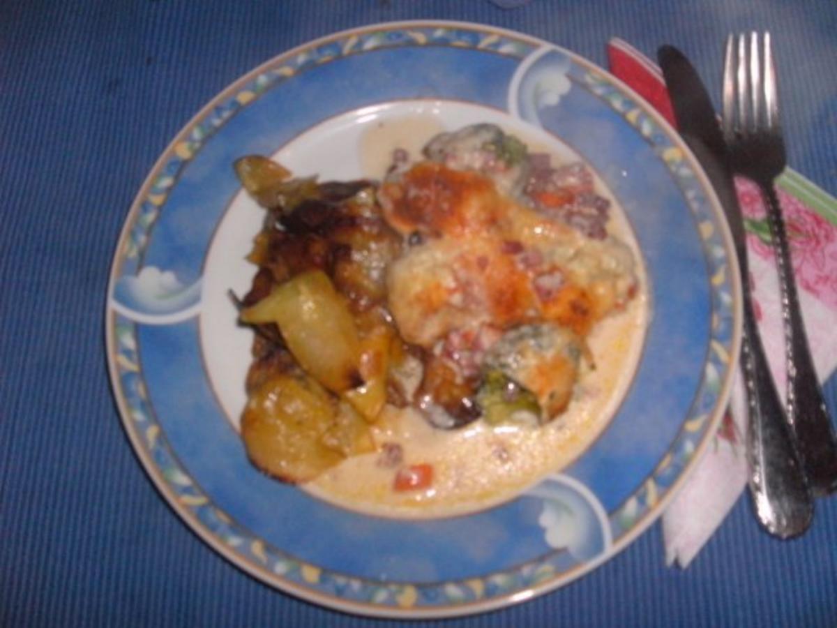 Chou-Fleur-Gratin mit Chips - Rezept - Bild Nr. 13