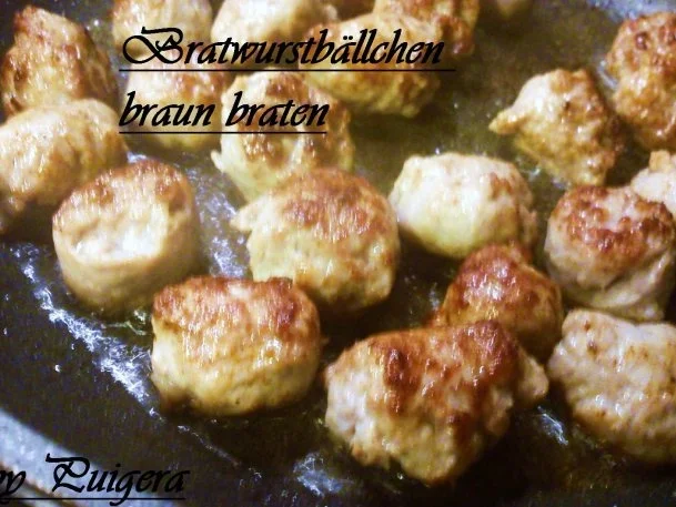 Makkaroni-Gratin mit Bratwurstbällchen und Broccoli - Rezept - Bild Nr. 5