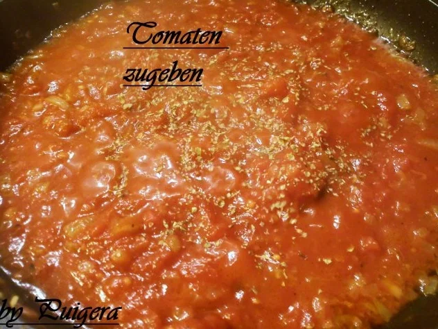 Makkaroni-Gratin mit Bratwurstbällchen und Broccoli - Rezept - Bild Nr. 7