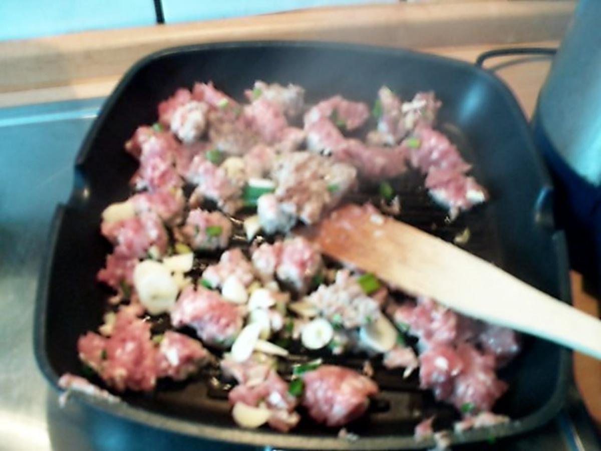 Gemüsepfanne mit Hack und Gnocchis - Rezept - Bild Nr. 4