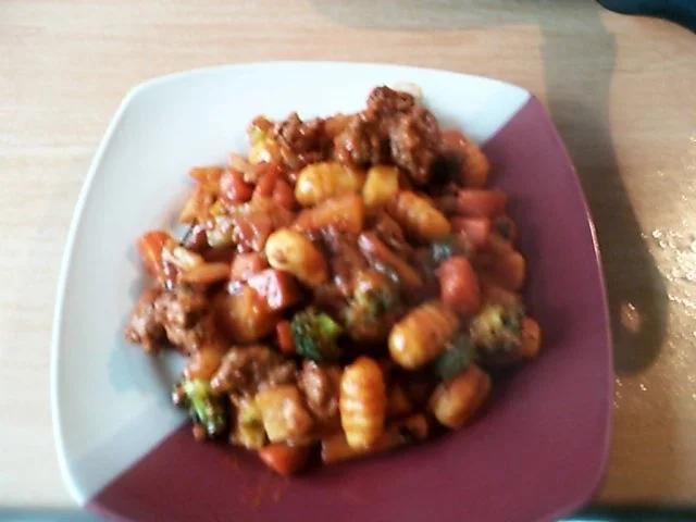 Gemüsepfanne mit Hack und Gnocchis - Rezept - Bild Nr. 13