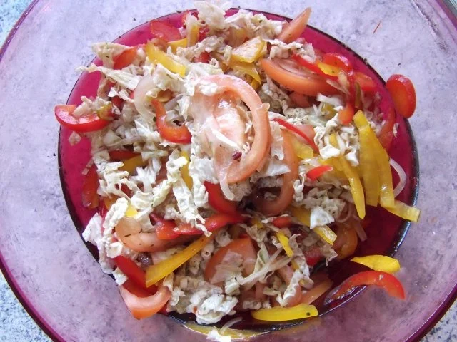 Rezept: Reste-Salat Dieter´s Art Reste-Salat Dieter´s Art - Rezept