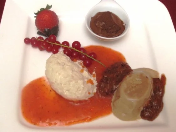 Verspielte Dessertvariation - Rezept