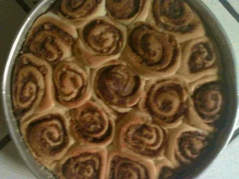 Cinnamon Rolls mit Cream Cheese Icing  -  Zimtrolle mit Guß - Rezept - Bild Nr. 2