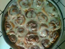 Cinnamon Rolls mit Cream Cheese Icing  -  Zimtrolle mit Guß - Rezept