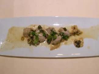 Rezept: Tunfisch im Koriandersud Tunfisch im Koriandersud - Rezept