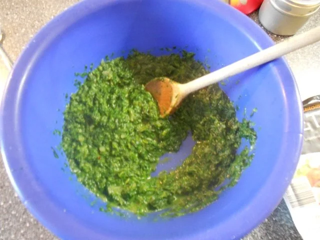 Kleine Hefetaschen mit Spinat und Feta à la Mini-Börek - Rezept - Bild Nr. 11